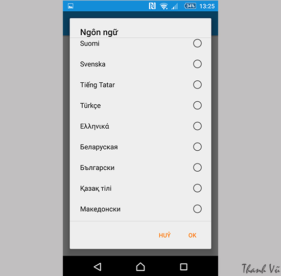 Thay doi ngon ngu tren Sony Xperia M5 Single Sim 12